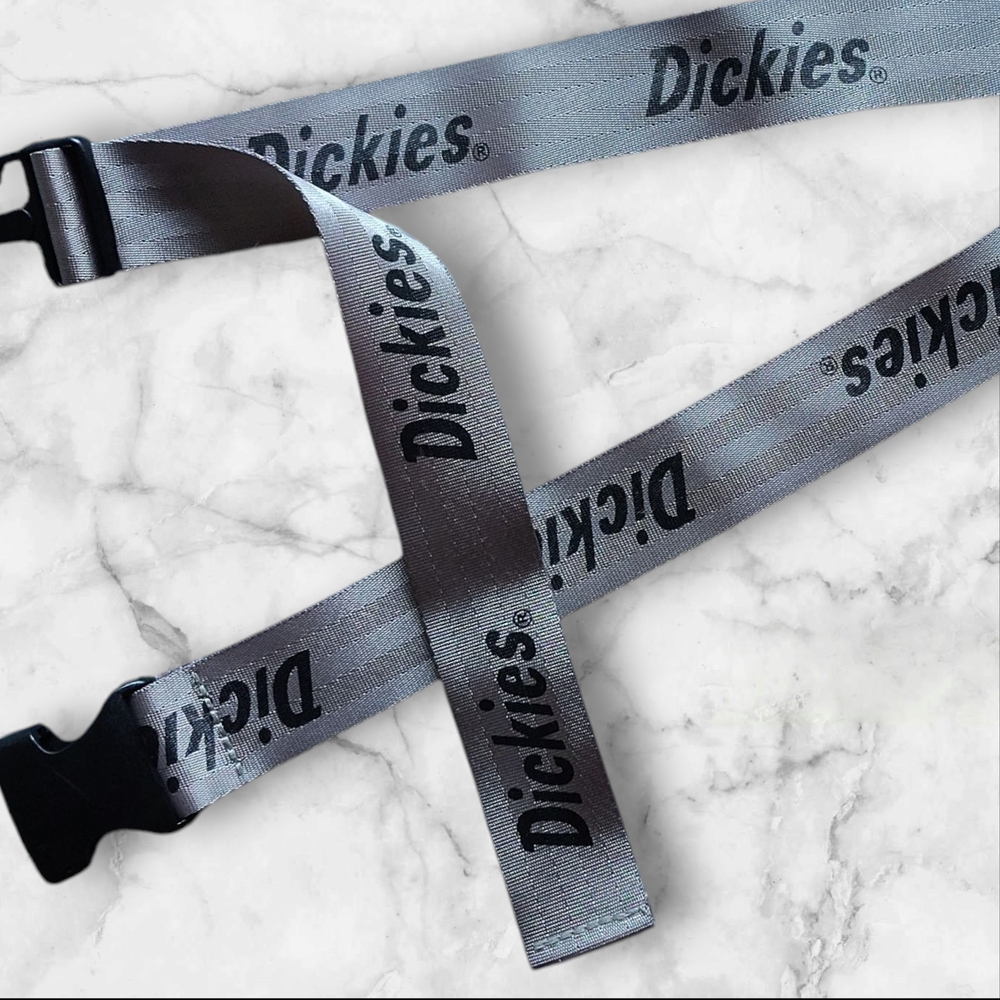 Y2K Dickies Gray And Black Belt Great Condition‎ Size Small